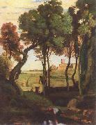 Jean-Baptiste Camille Corot Castelgandolfo oil on canvas
